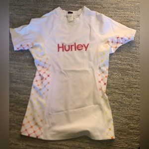 hurley swim top